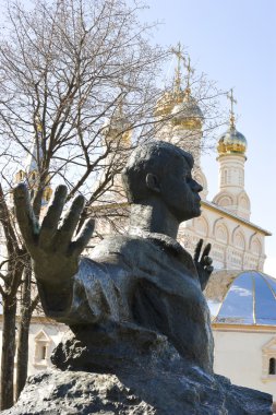 Sergei Yesenin anıt. Şehir Ryazan