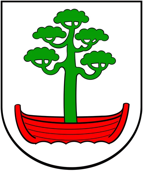 Herb Dukstas. Litwa — Zdjęcie stockowe