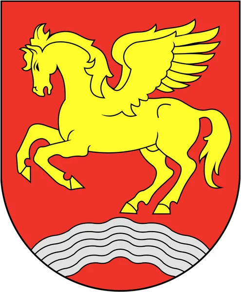 Uzhventis.Litva címere — Stock Fotó