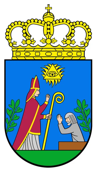 Ziezmariai 的徽章。立陶宛 — 图库照片