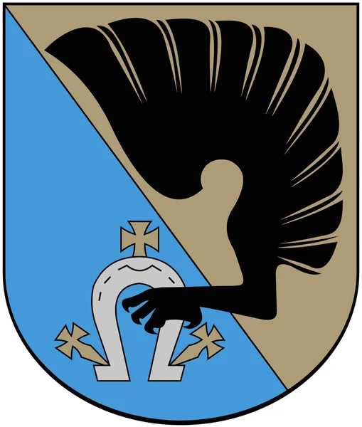 Wappen der Stadt Kedainiai. Litauen — Stockfoto