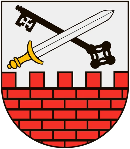 Escudo de Ludza. Letonia —  Fotos de Stock