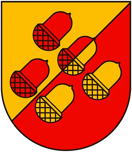 Wappen der Stadt. Lettland — Stockfoto