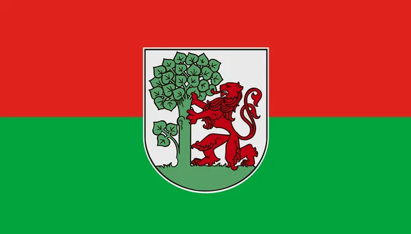 Bandera de ciudad de Liepaja. Letonia — Foto de Stock