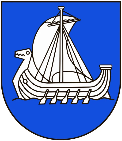 Wappen von Kraslava. Lettland — Stockfoto