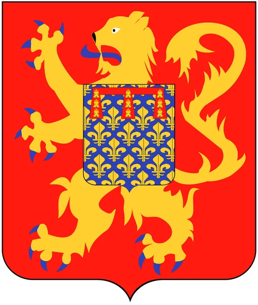 Escudo de armas de la ciudad de Arras. Francia —  Fotos de Stock
