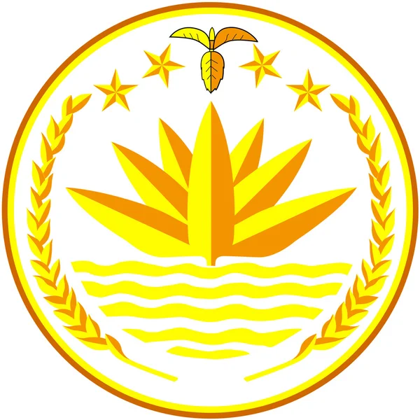 Bangladesh Coat of Arms — Stock Photo, Image