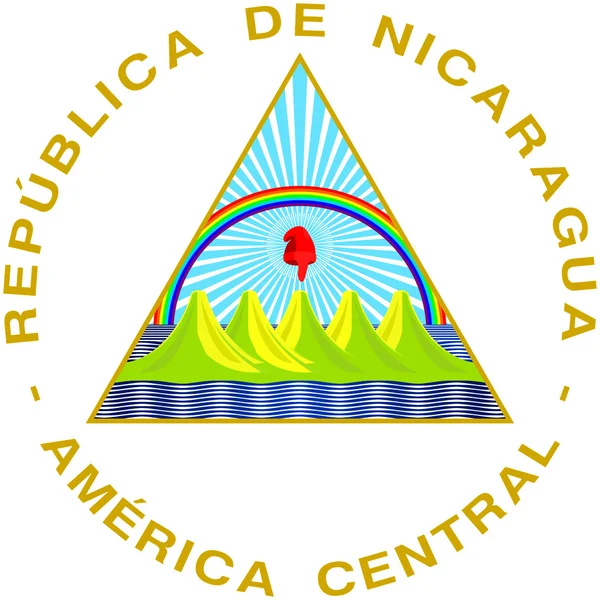 Nikaragua arması — Stok fotoğraf