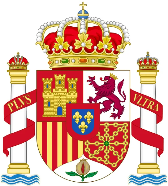 Spain Coat of Arms — Stock Photo, Image