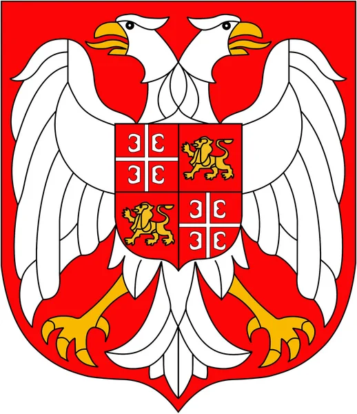 Coat of arms of Serbia and Montenegro — Stock Photo, Image