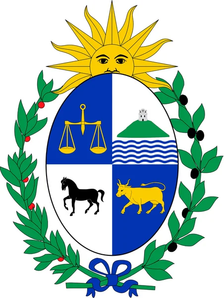 Uruguay znak — Stock fotografie