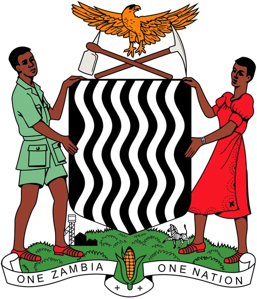 Armoiries de Zambie — Photo