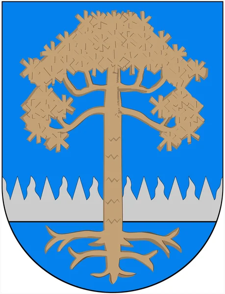 Wappen der Stadt Kankaanpaa. Finnland — Stockfoto