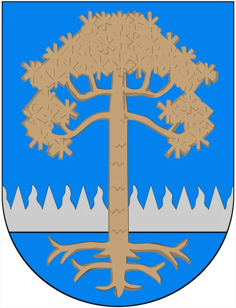 Kankaanpaa şehir arması. Finlandiya