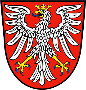 Frankfurt şehir arması. Almanya