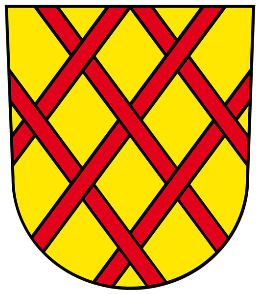 Wappen der Stadt Daun. Deutschland — Stockfoto