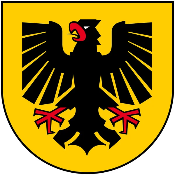Escudo de Dortmund.Germaniya — Foto de Stock
