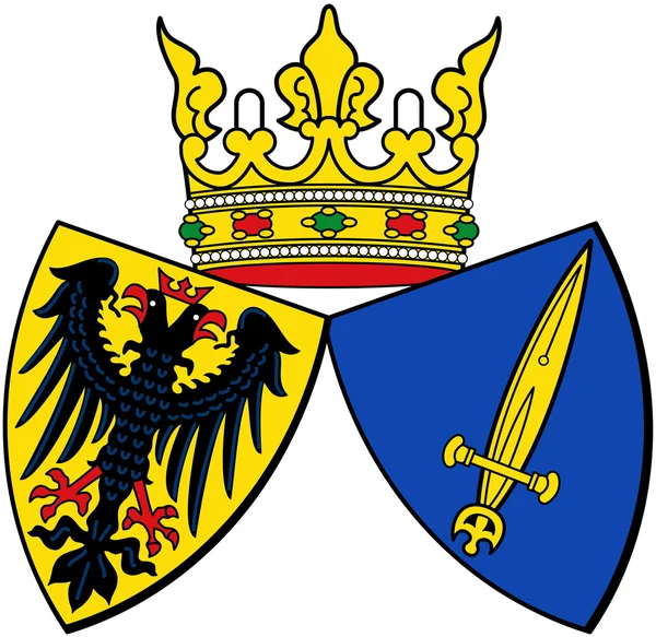 Wappen der Stadt Essen. Deutschland — Stockfoto