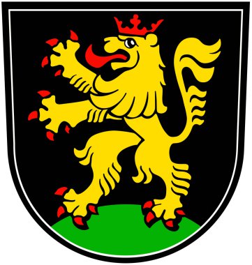 Heidelberg şehir arması. Almanya