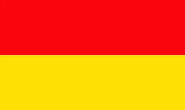 Flaga Paderborn. Niemcy — Zdjęcie stockowe