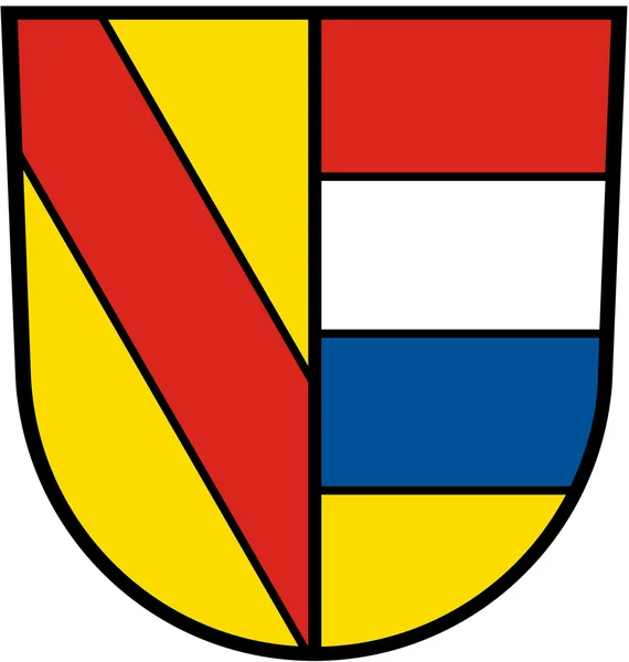 Wappen der Stadt Pforzheim. Deutschland — Stockfoto