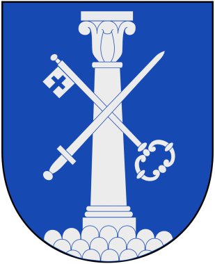 Drammen şehir arması. Norveç