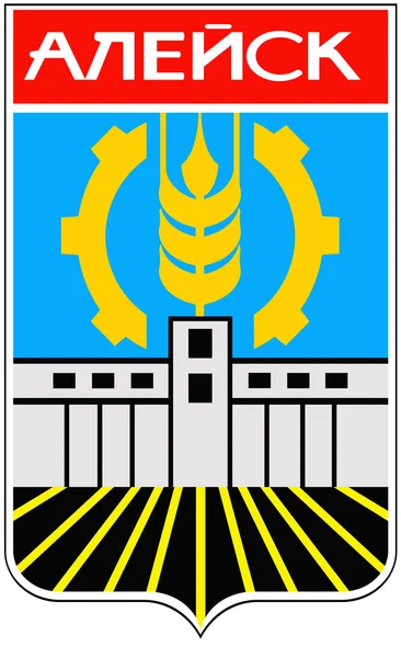 Escudo de Aleisk, Altay —  Fotos de Stock