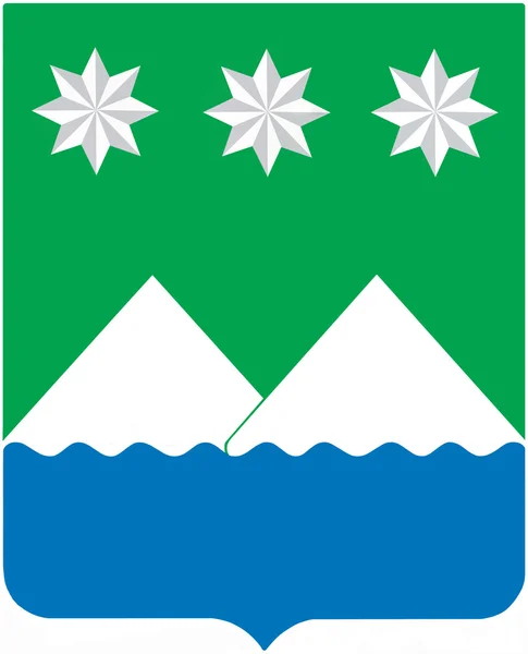 Escudo de Belogorsk.Amurskaya zona — Foto de Stock