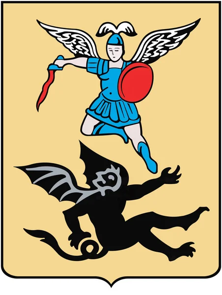 Arhangelska.Rossiya 的徽章 — 图库照片