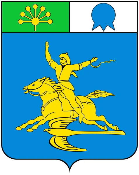 Bandera de la ciudad de Salavat. Bashkiria — Foto de Stock