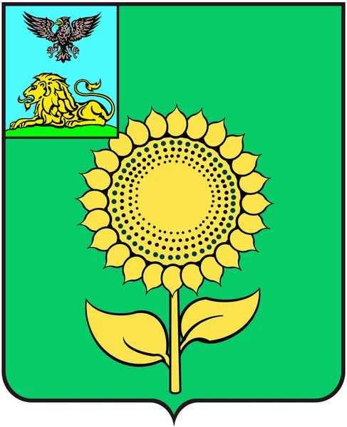 Escudo de Alexeyevka, Óblast de Belgorod —  Fotos de Stock