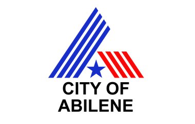 Flag of the city of Abilene. Texas clipart
