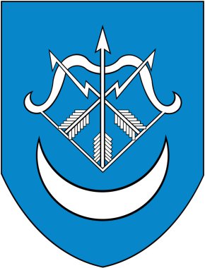 Belozersk şehir arması. Brest bölge