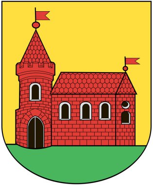  kentsel yerleşim kat Glusk. Belarus