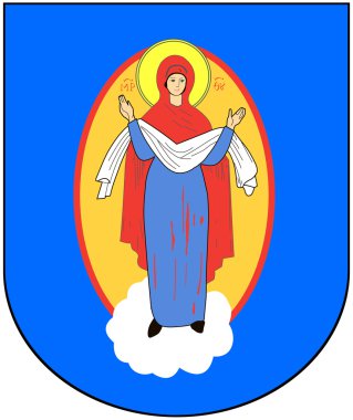 Kat Marina Gorka şehir. Belarus