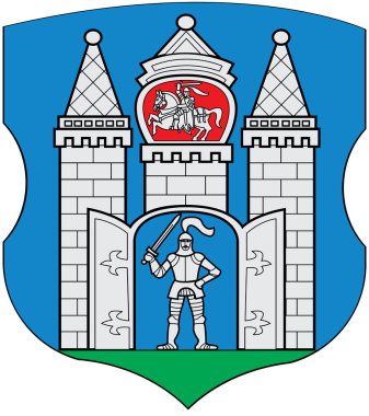 Mogilev şehir bayrağı. Beyaz Rusya