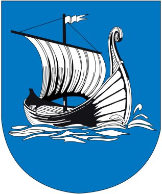 Zhlobin şehir arması. Belarus