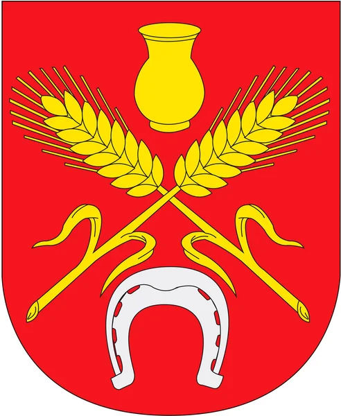 Coat of Kostyukovichi. Belarus — Stock Photo, Image