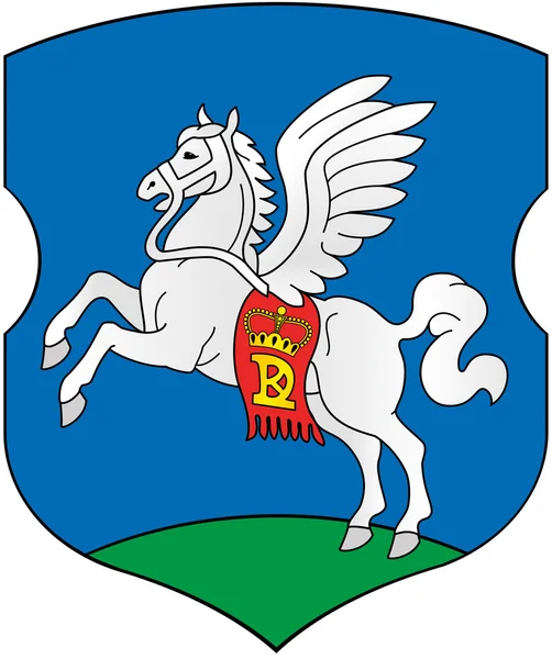 Coat of arms of the city of Slutsk. Republic of Belarus — Stock Photo, Image