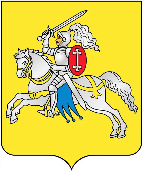 Herb Dryssa (rzeka). Republiki Białoruś — Zdjęcie stockowe