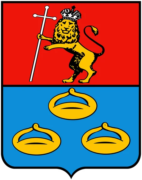 隆市弗拉基米尔地区徽章的 — 图库照片