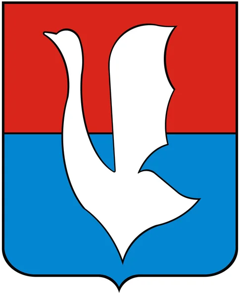Escudo de armas de la ciudad de Gus-Crystal. Vladimir región — Foto de Stock