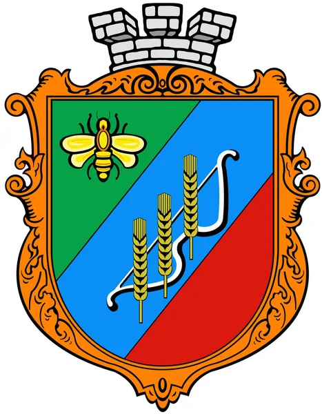 Dzhankoy.Krym címere — Stock Fotó