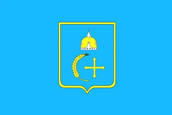 Sumy 地区的旗子。乌克兰 — 图库照片