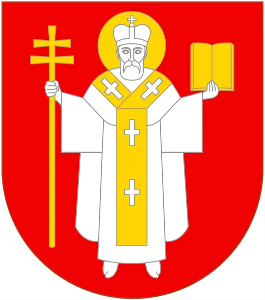 Coat of arms of the city of Lutsk. Ukraine
