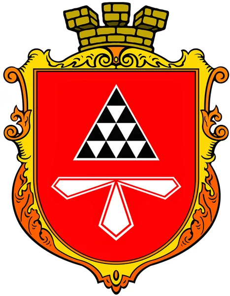 Herb miasta Nowowolynsk, Ukraina — Zdjęcie stockowe