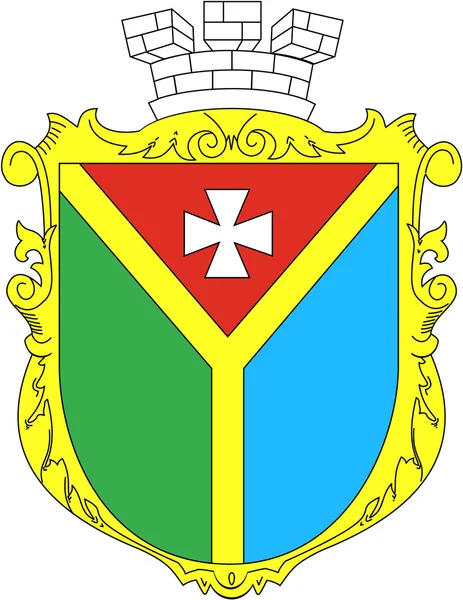 Herb Shepetovka. Ukraina — Zdjęcie stockowe