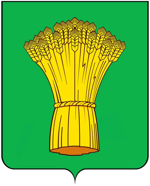 Vlajka obce Ostrogozhska.Voronezhskaya. Rusko — Stock fotografie