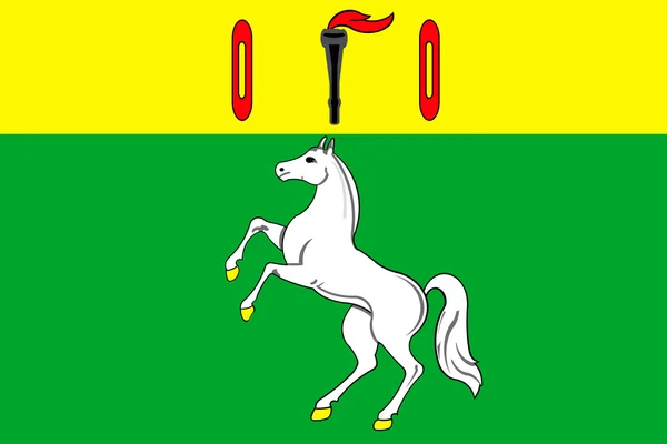 The flag of Gavrilov Posad. Ivanovo region — Stock Photo, Image