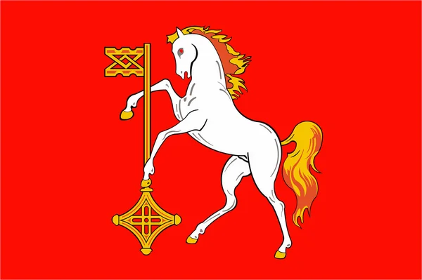 Флаг Кохмы, Ивановская область — стоковое фото